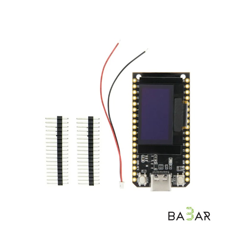 LILYGO TTGO Pro ESP32 V2.0 OLED 0.96", 4 МБ Flash, WiFi+Bluetooth