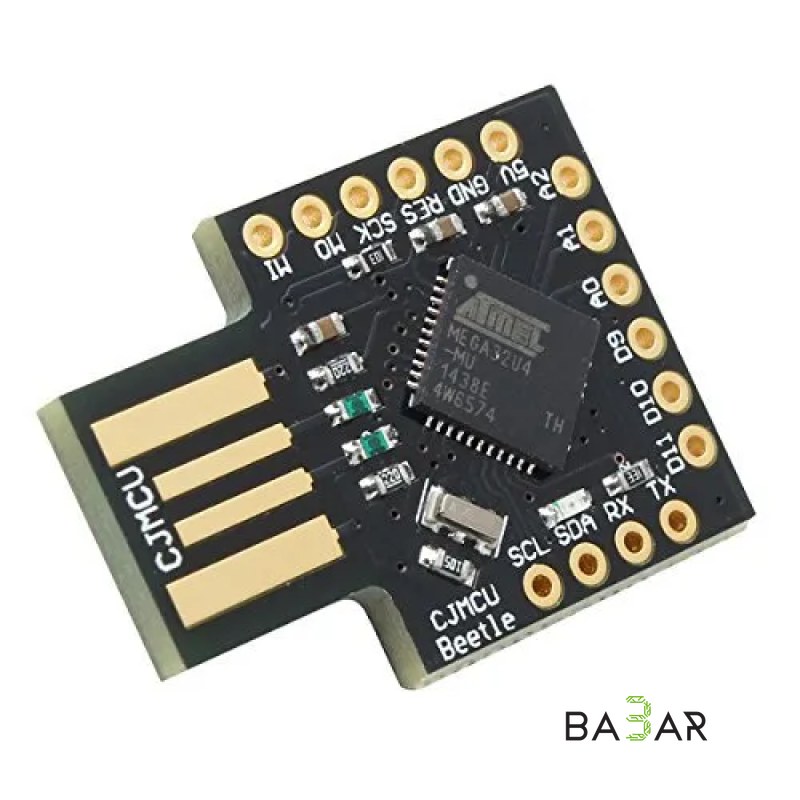 Плата Beetle Leonardo на ATmega32U4, USB, мини макетная плата AVR