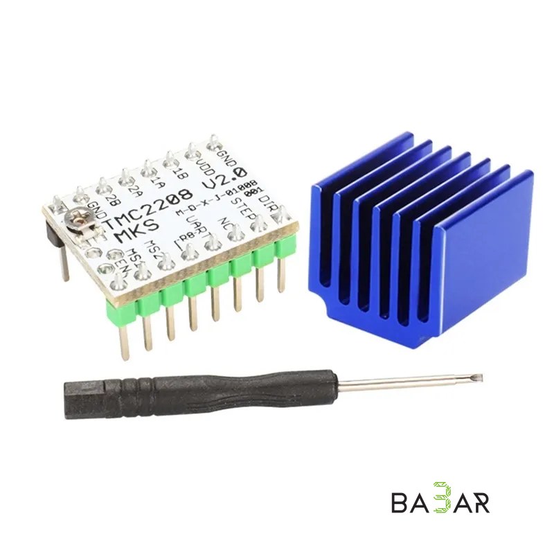 Драйвер шагового двигателя Makerbase MKS TMC2208 V2.0 (UART)