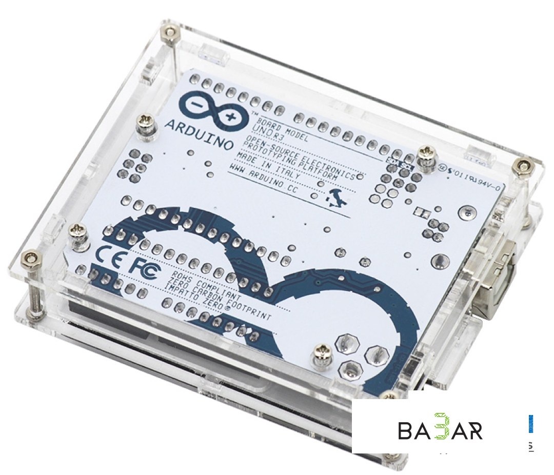 Корпус для Arduino Uno акриловый полупрозрачный