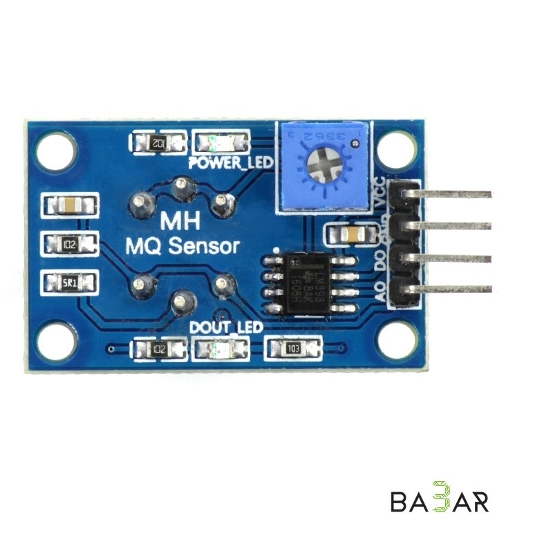 MQ-2 датчик сжиженного газа и дыма для Arduino