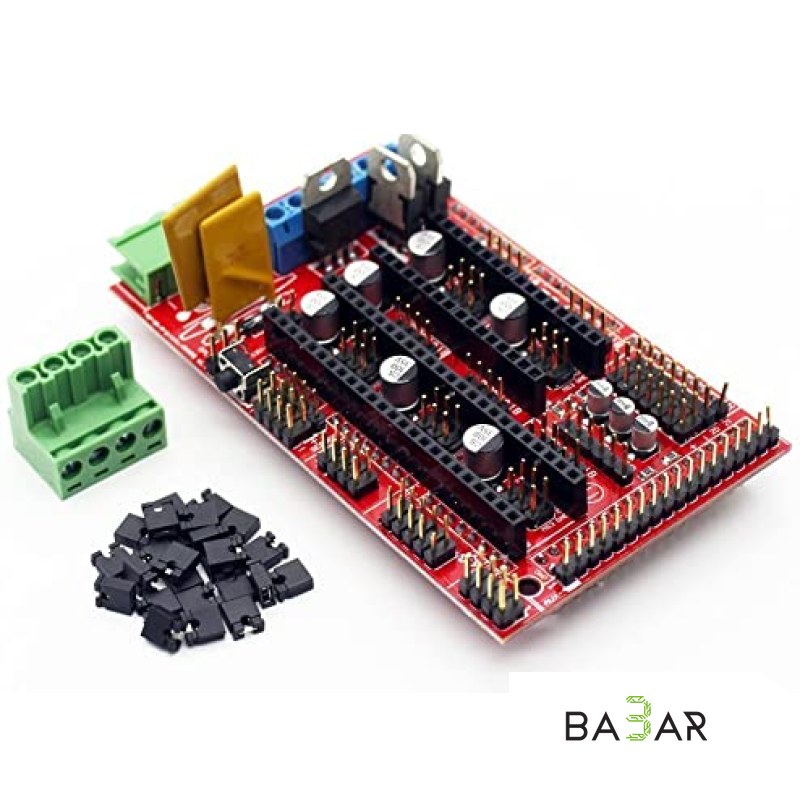Плата расширения RAMPS 1.4 CNC Shield для Arduino Mega 3D-принтер