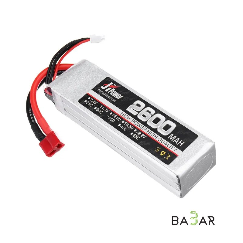 Аккумулятор Li-Po LEORY 14.8V 2600mAh 4S 35C T/TX60 для RC моделей 1/10