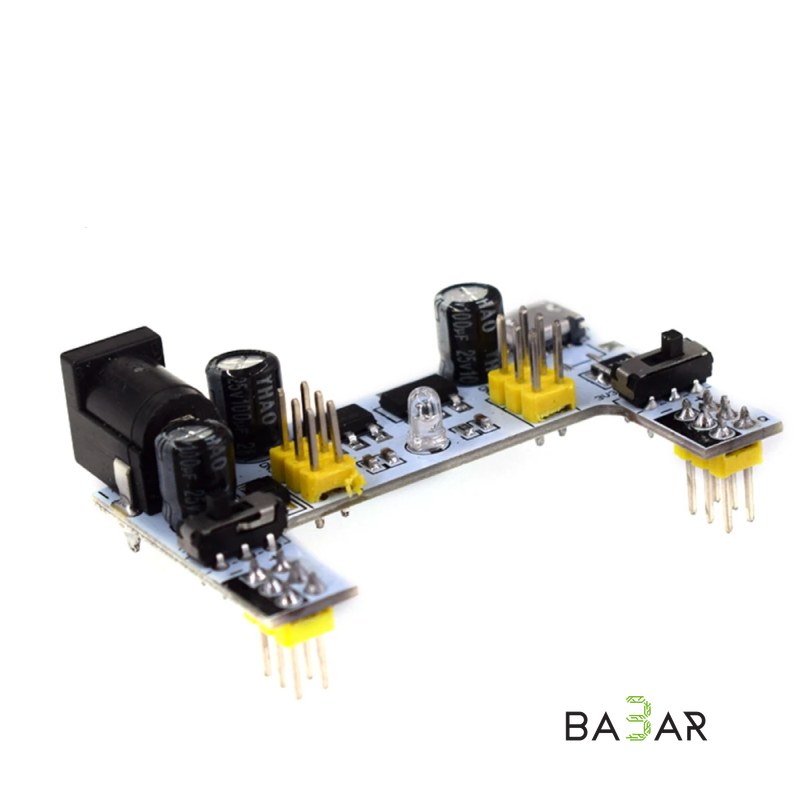 Модуль питания для макетных плат с разъемом мини-USB, 5В + 3,3В