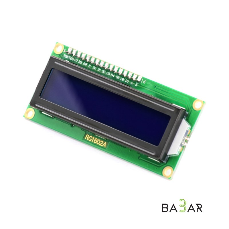 I2C LCD Модуль LCD1602 (голубой, 16 символов, 2 строки)
