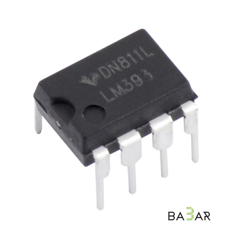 Компаратор LM393 сдвоенный, корпус DIP-8