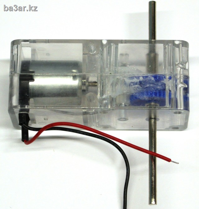 Электро мотор с редуктором, 130rpm, 3-4.5V, 1,5А