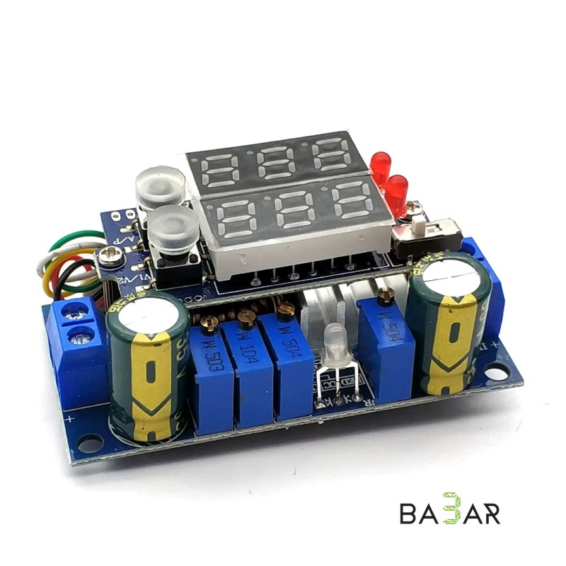 DC-DC преобразователь MPPT с регулировкой напряжения и тока, 6-36V → 1.25-32V 5A