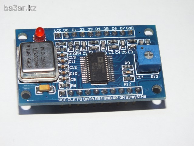Синтезатор частоты AD9850 (до 40 MHz)