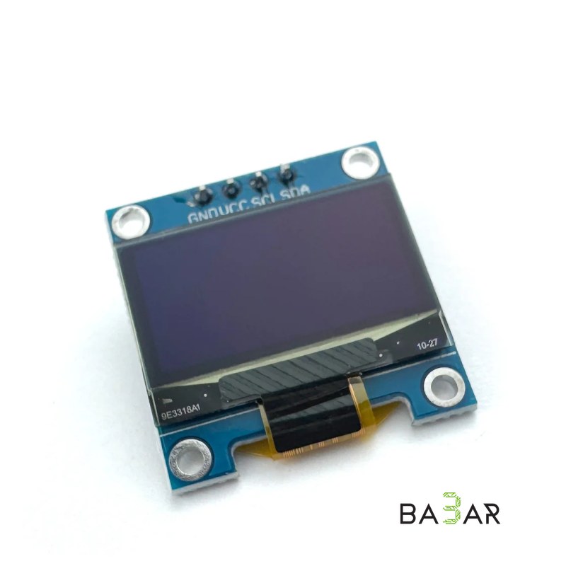 OLED-дисплей 0.96″ 128x64 I2C на SSD1306 для Arduino