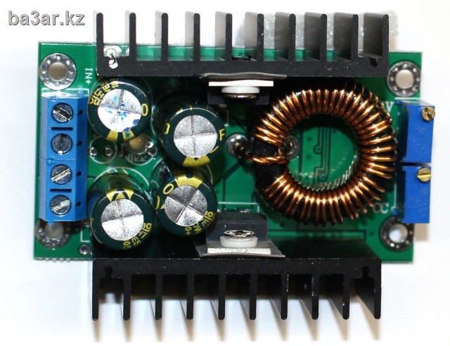 XL4016 280W Понижающий DC-DC преобразователь с регулировкой выходного тока и напряжения