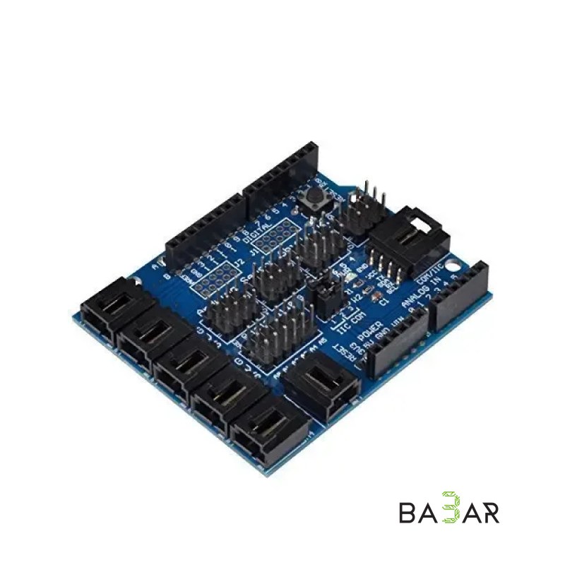 Сенсорный шилд Sensor Shield V4.0 для Arduino — подключение датчиков без пайки