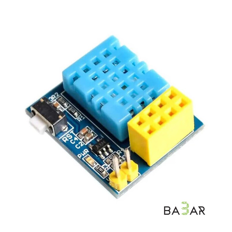 Датчик температуры и влажности DHT11 под ESP8266-01