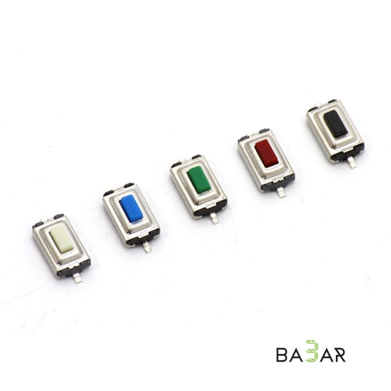 Тактовая кнопка SMD 3x6x2.5 мм, 4 контакта (NO)