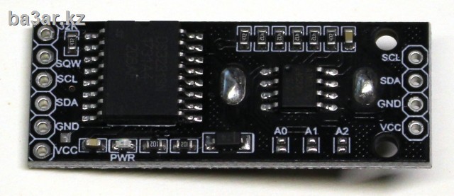 Модуль RTC DS3231 + EEPROM ATC02 с батарейкой
