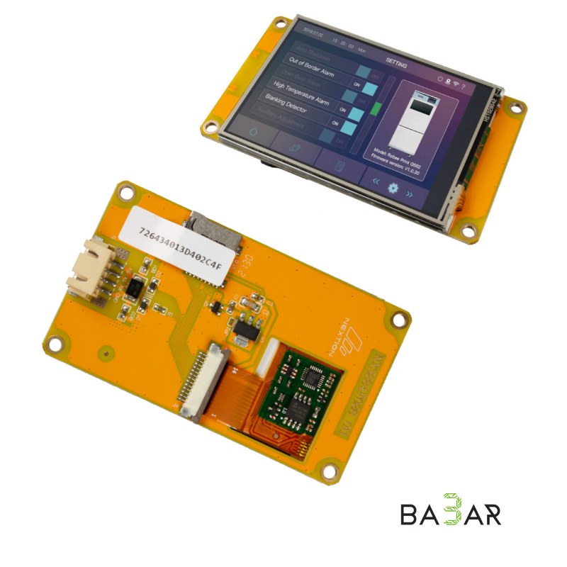 Nextion NX3224F028 — умный сенсорный TFT-дисплей 2.8" 320×240, UART