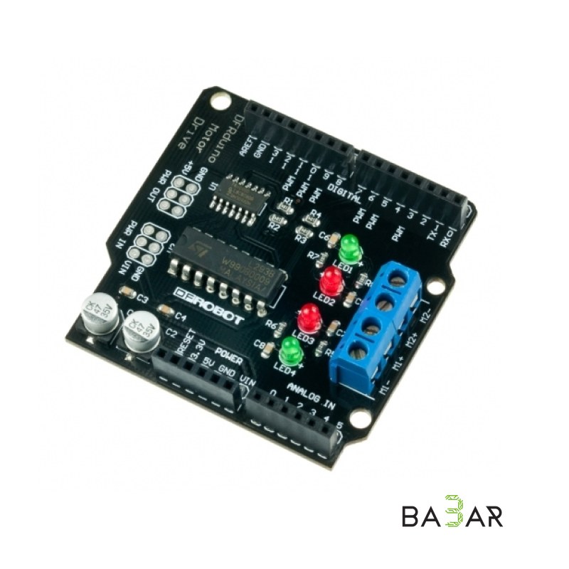 Драйвер двигателя DRI0001 для Arduino на L293, 1A