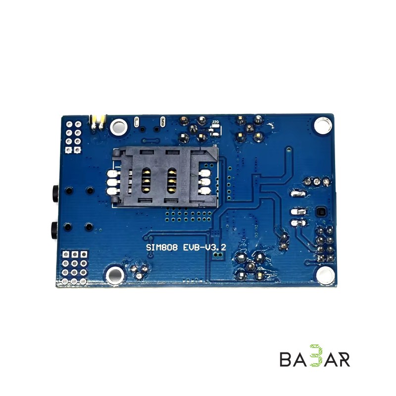 Модуль SIM808: GPS, GPRS, GSM, Bluetooth с антеннами